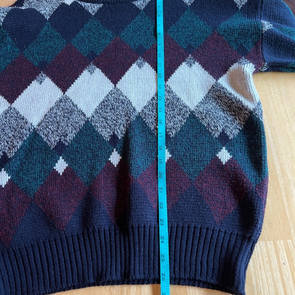 SOLD Vintage Stefano Man 100% acrylic sweater men’s medium EUC - Picture 3 of 9